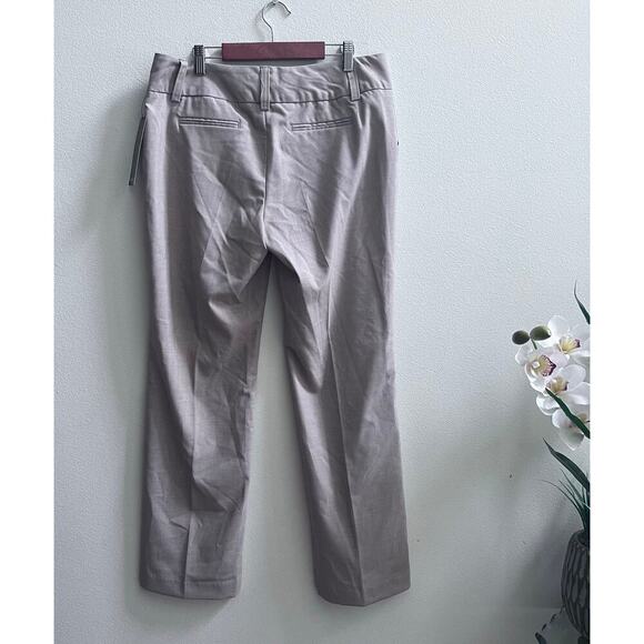 NEW Daisy Fuentes Women's Cream Wide Leg Trouser Dress Pants Size 10P Career - Picture 2 of 6